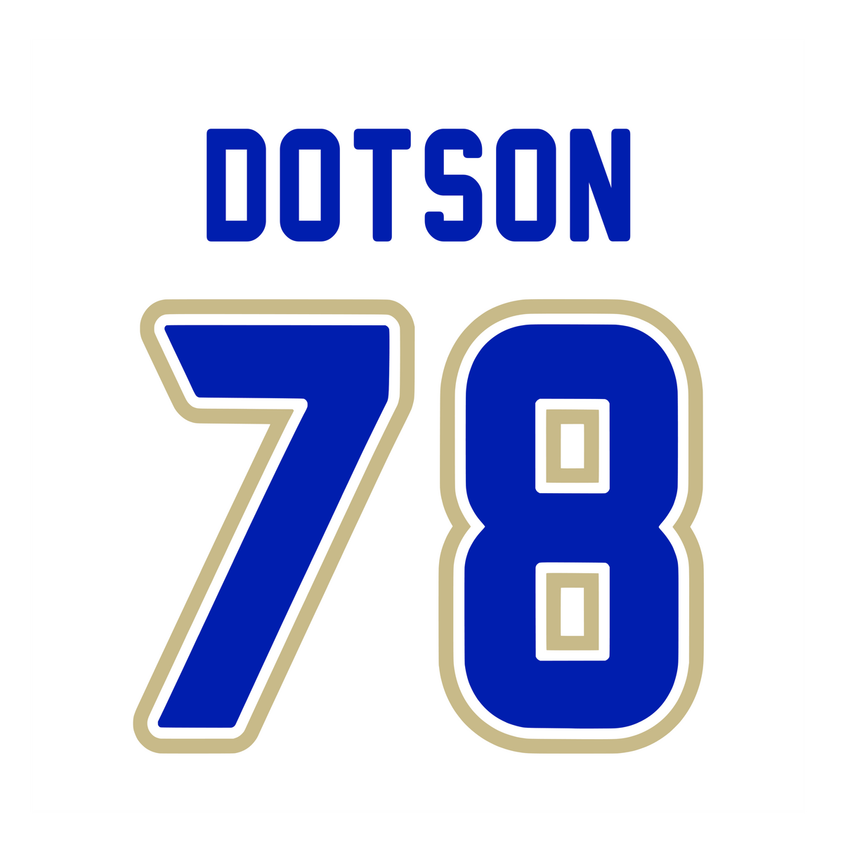 Dotson - #78
