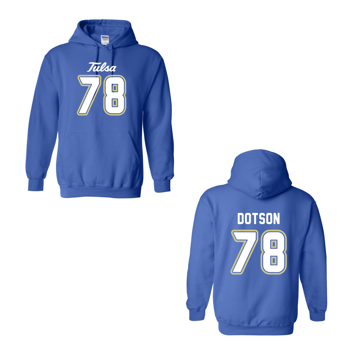 Dotson Blue Hoodie