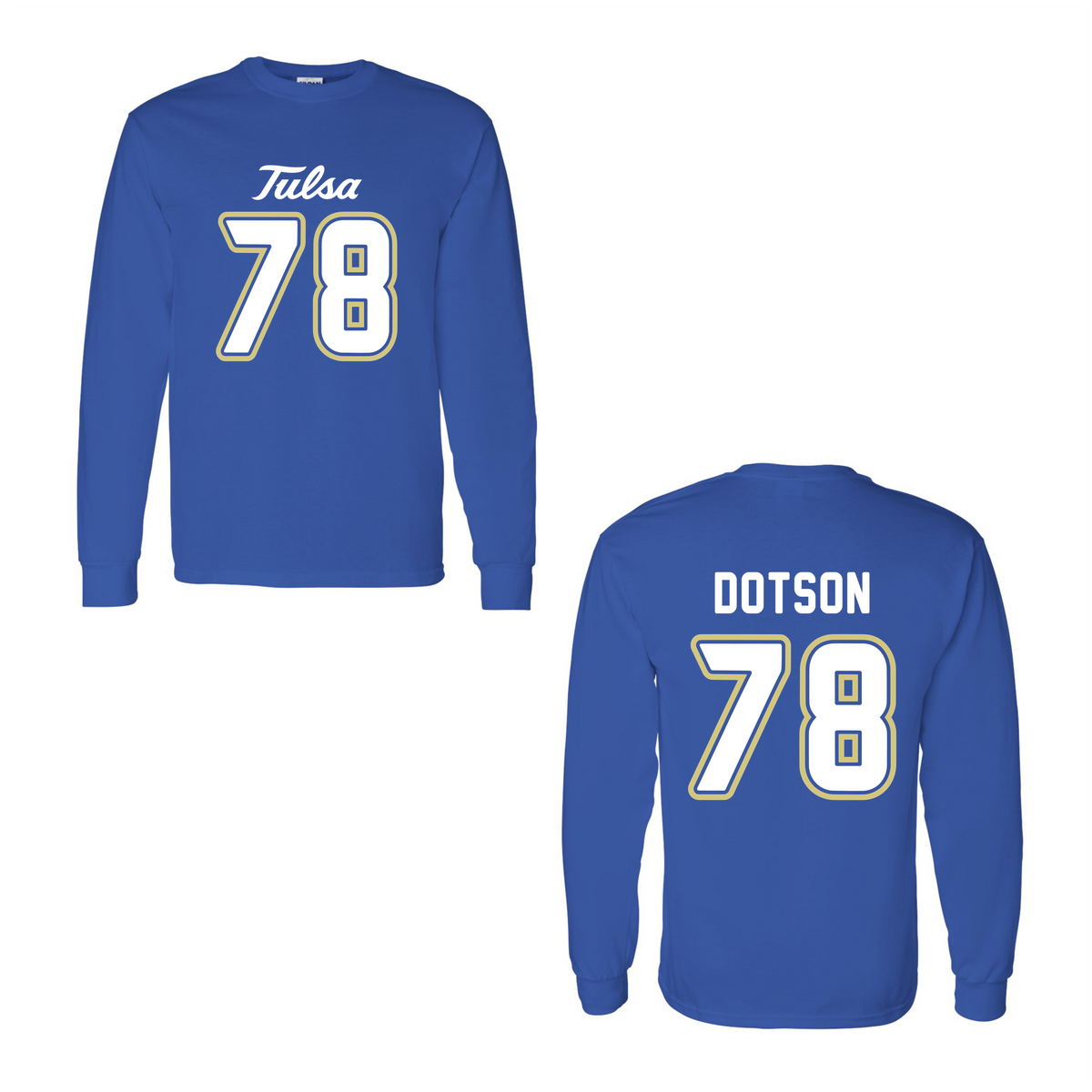 Dotson Blue Long Sleeve