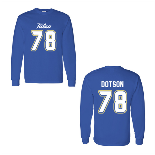 Dotson Blue Long Sleeve