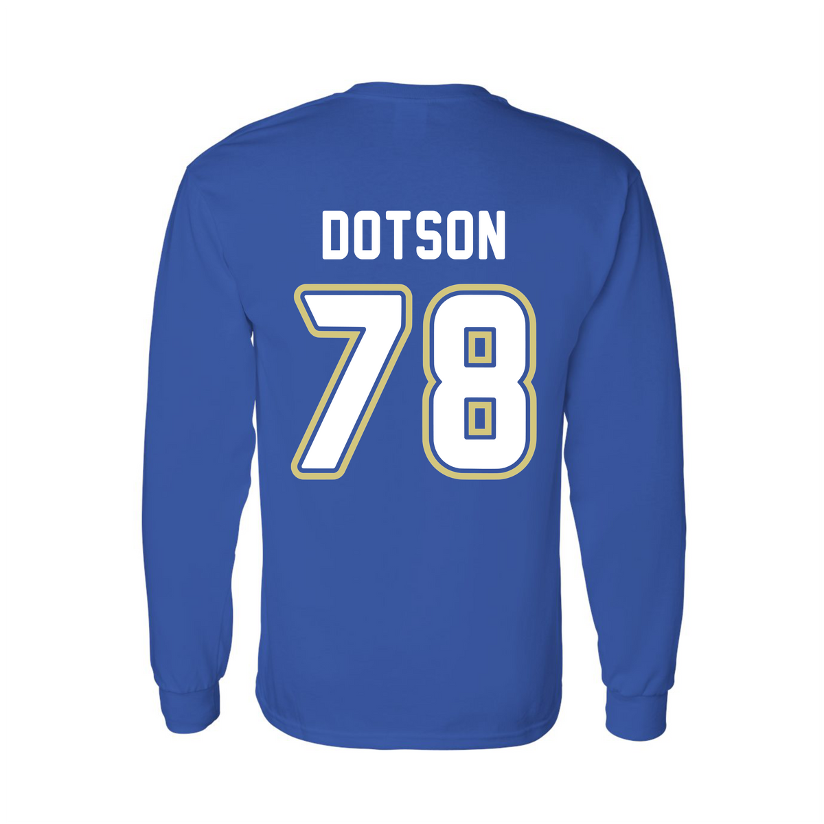 Dotson Blue Long Sleeve