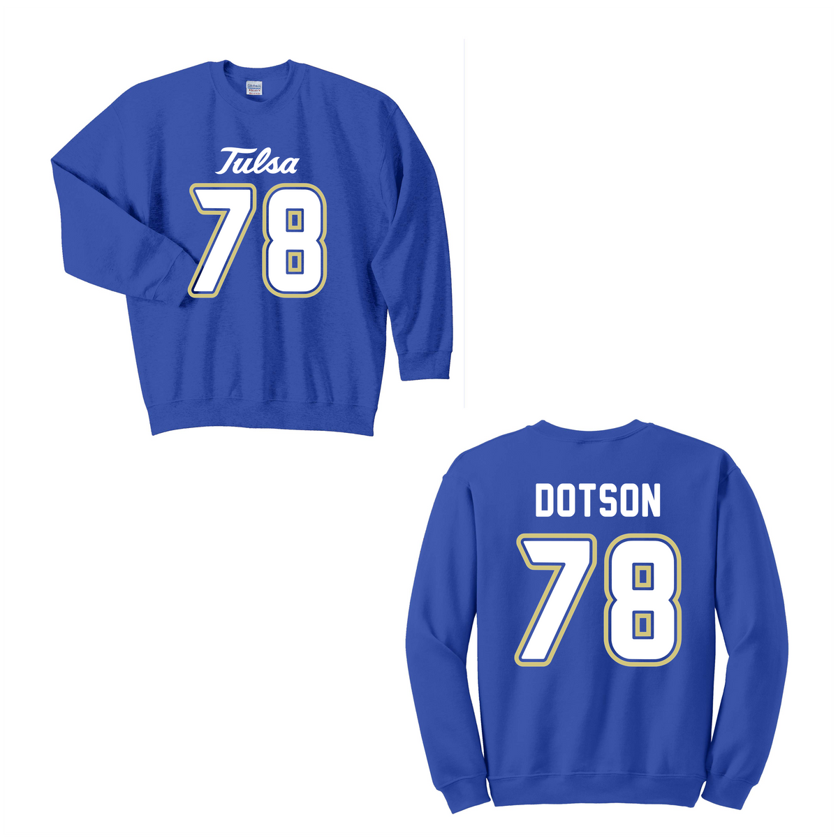 Dotson Blue Sweatshirt