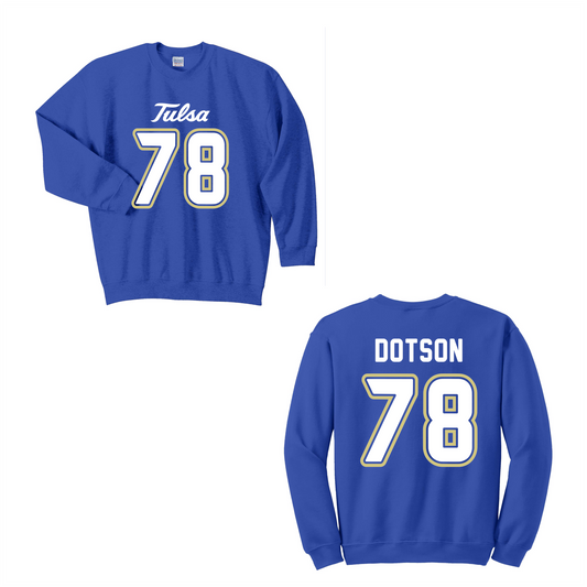 Dotson Blue Sweatshirt