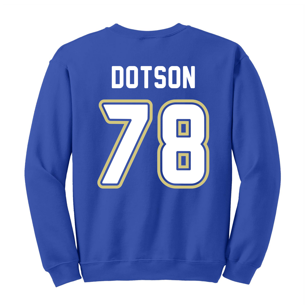 Dotson Blue Sweatshirt