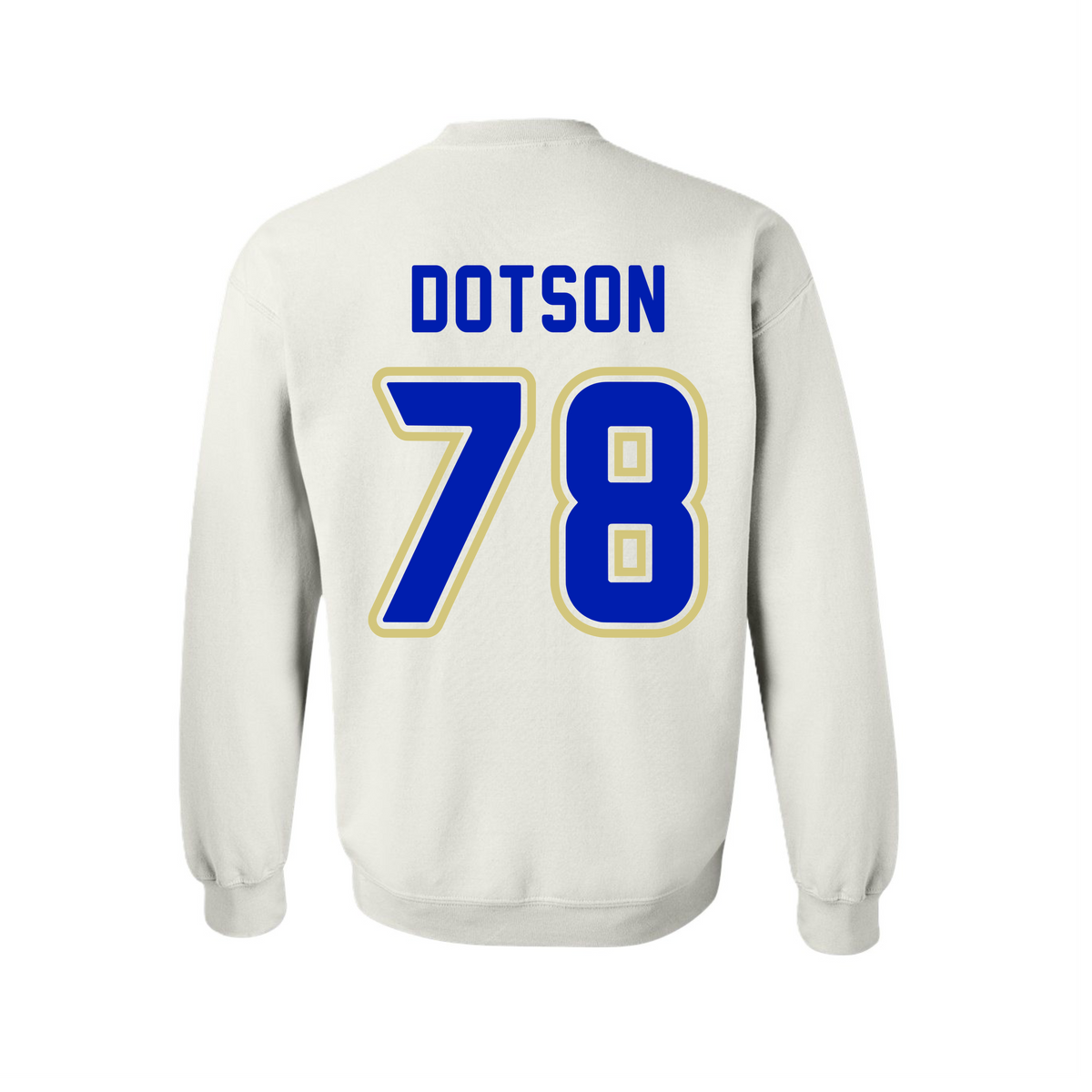 Dotson White Sweatshirt