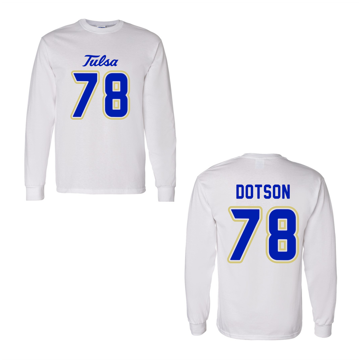 Dotson White Long Sleeve