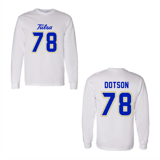 Dotson White Long Sleeve