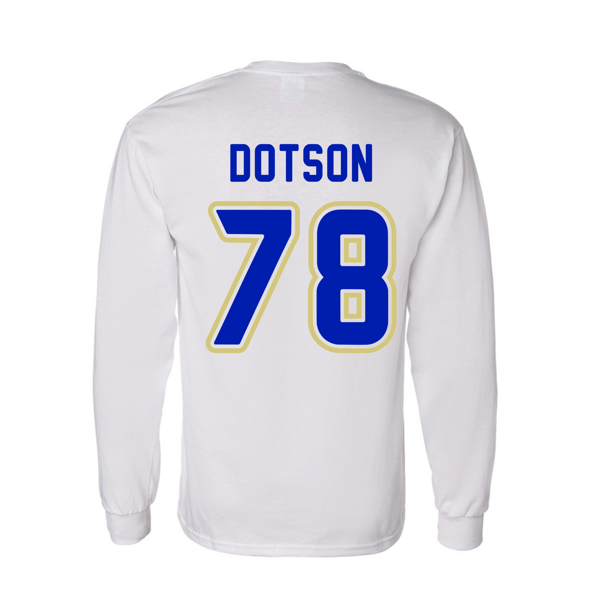 Dotson White Long Sleeve