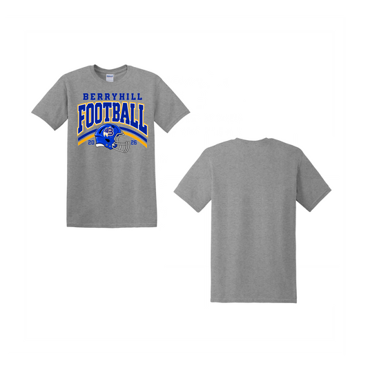 Berryhill Football Grey T-shirt