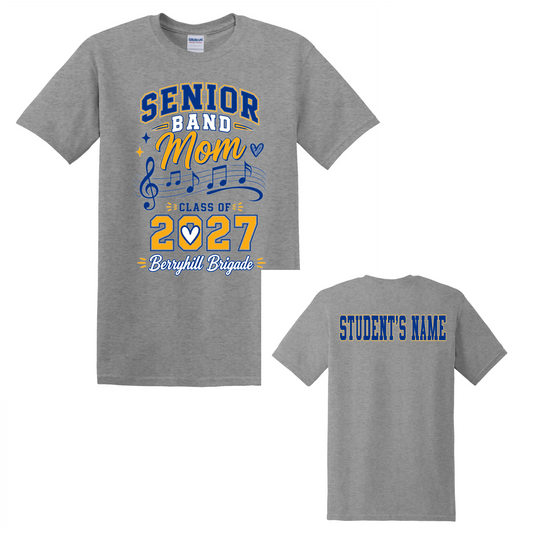 Senior Mom 2027 with Custom Back