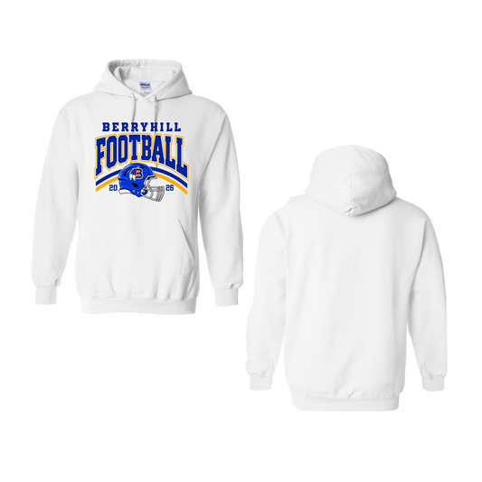Berryhill Football White Hoodie