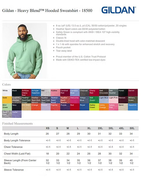 Dotson Blue Hoodie